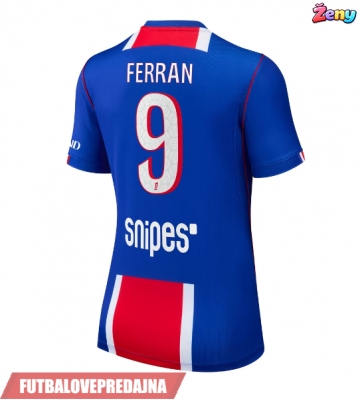 Lacne Ženy Futbalové dres Paris Saint-Germain Ferran Torres #9 2026-27 Krátky Rukáv - Domáci